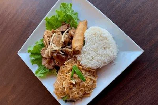 #L Combo Crispy Garlic Chicken